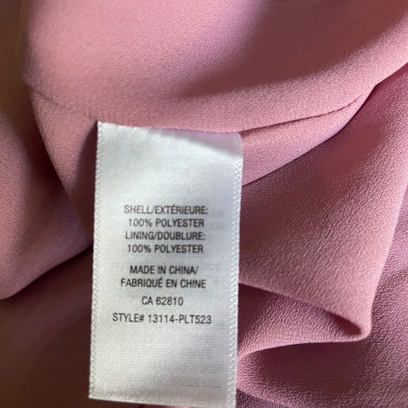 Ricki’s Pink Polkadot pleated sleeveless top. Size XL - Picture 6 of 6